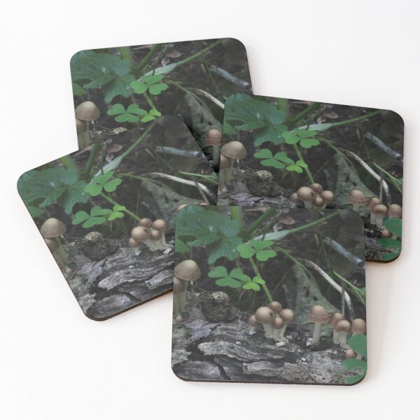 Item preview, Mushrooms and Wood Sorrel designed and sold by WolfNoodles.