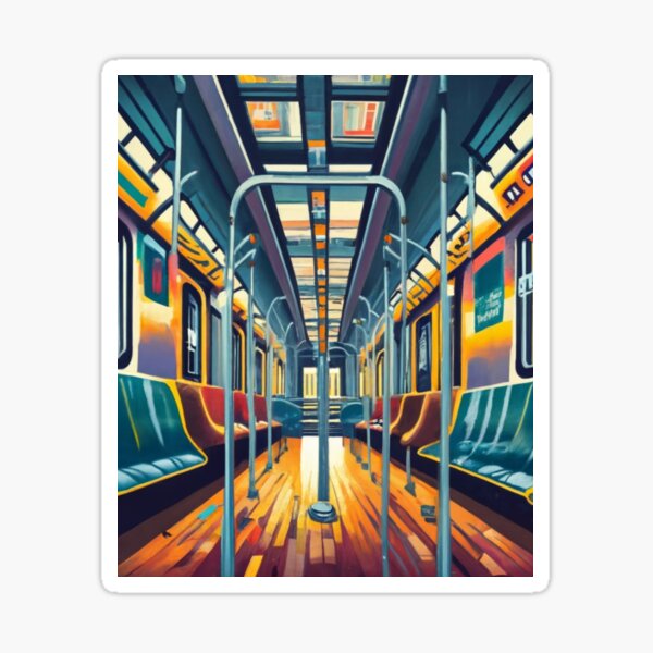 Item preview, Metro in Motion designed and sold by ArtsDestination.