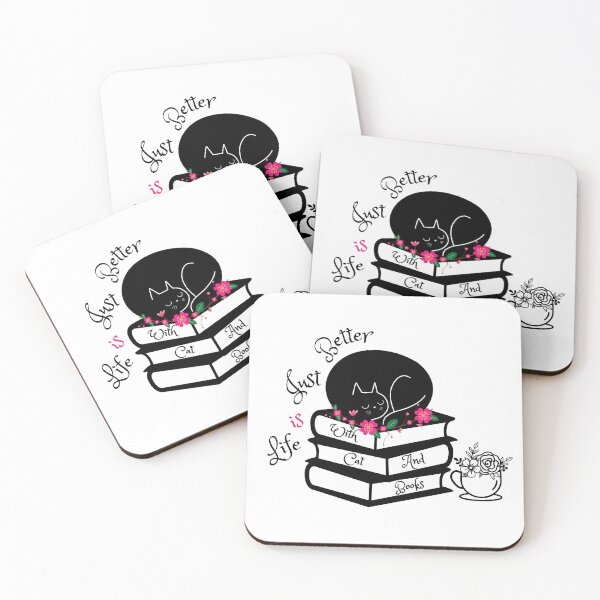 Item preview, Life Is Better With Cat And Books designed and sold by Theia-Creations.