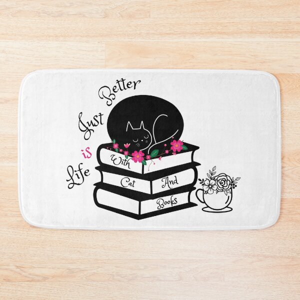 Item preview, Life Is Better With Cat And Books designed and sold by Theia-Creations.