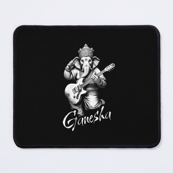 Item preview, Ganesh playing guitar designed and sold by kongkorakrich.