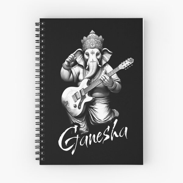 Item preview, Ganesh playing guitar designed and sold by kongkorakrich.