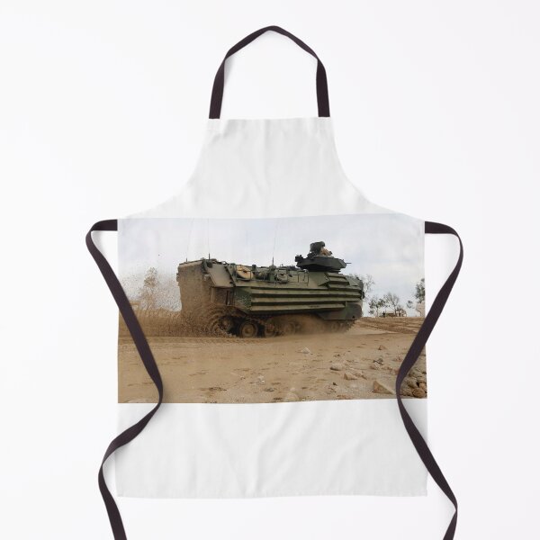 Item preview, STK109230M-A U.S. Marine Amphibious Assault Vehicle moves to its objective. designed and sold by StocktrekImages.