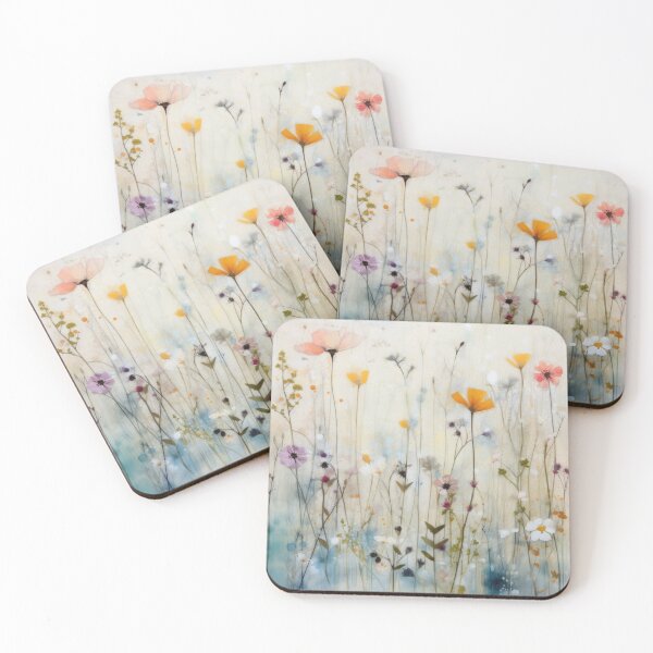Item preview, Encaustic wax and watercolor flower, fungi and grasses 37 designed and sold by EmilyDayDreams.