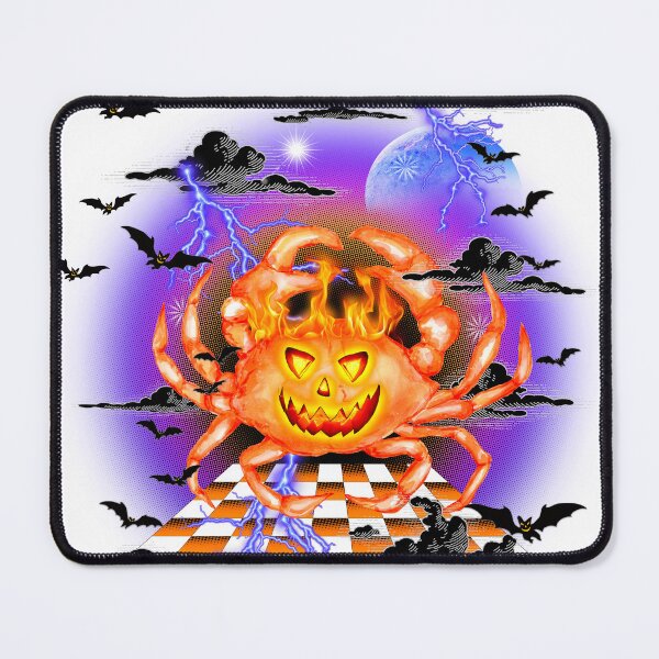 Ghost , crab ,black cloud ,Moon ,jack o lantern ,bat ,autumn ,dark  ,twilight halloween, spooky ,happy Halloween, bubble ,spider ,wizard,  witch, fire  Poster for Sale by letsgow8th