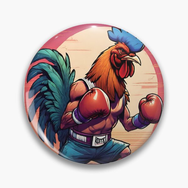 Item preview, Boxing Rooster Sunset designed and sold by GleamingGiant.