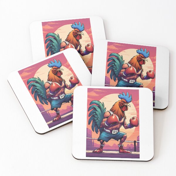 Item preview, Boxing Rooster Sunset designed and sold by GleamingGiant.