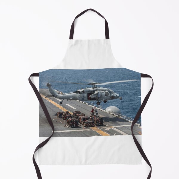 Item preview, STK109228M-An MH-60S Seahawk lifts pallets of ammunition. designed and sold by StocktrekImages.