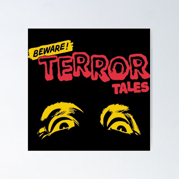 Item preview, Beware! Terror Tales Vintage Comic Design designed and sold by RetroWavePrints.
