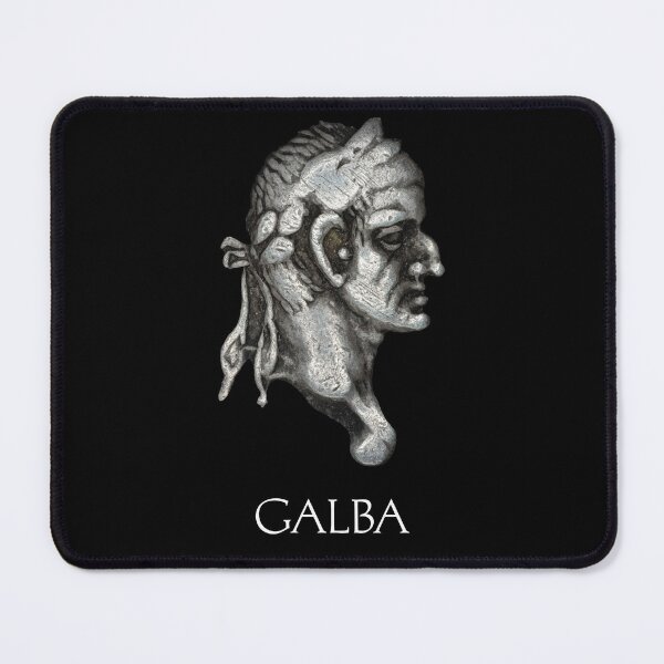 Item preview, Emperor Galba Coin Portrait with Name designed and sold by OptimoPrincipi Roman Coins.