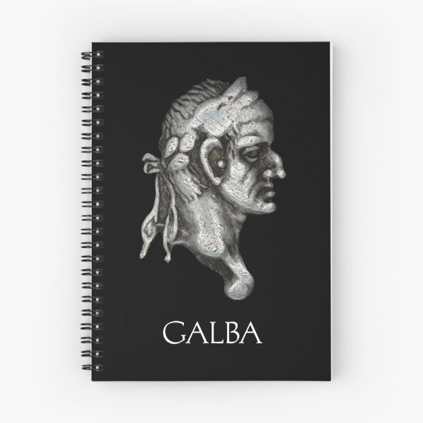 Item preview, Emperor Galba Coin Portrait with Name designed and sold by OptimoPrincipi Roman Coins.