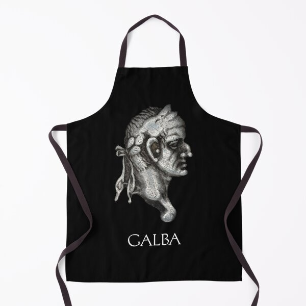 Item preview, Emperor Galba Coin Portrait with Name designed and sold by OptimoPrincipi Roman Coins.