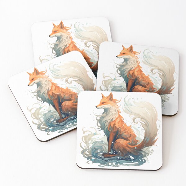 Item preview, Graceful fox designed and sold by KandaShopTH.