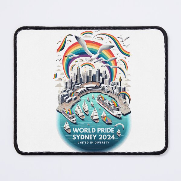 Item preview, World Pride Sydney 2024 designed and sold by Places On Earth.