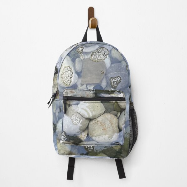 Item preview, image of water with stones gives the illusion of calm and contemplation designed and sold by ayaato.