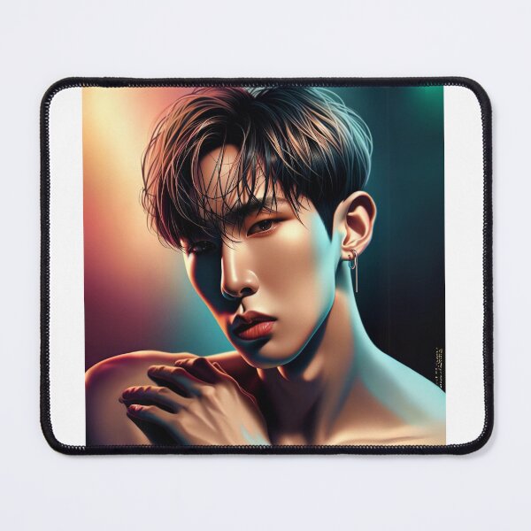 Item preview, Wonho Shirtless designed and sold by Places On Earth.