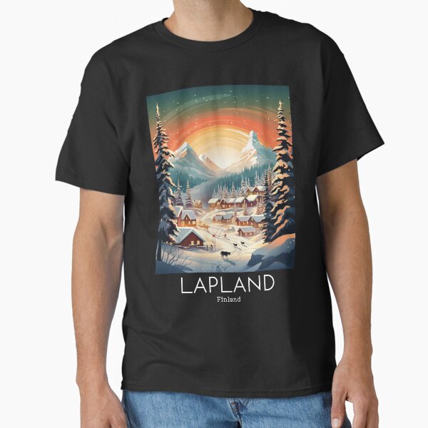 Item preview, A Vintage Travel Illustration of Lapland - Finland  designed and sold by GoodOldVintage.