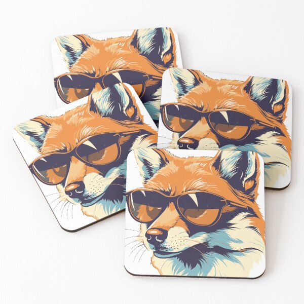 Item preview, Sunglasses Fox Digital Art designed and sold by Eshwarx.