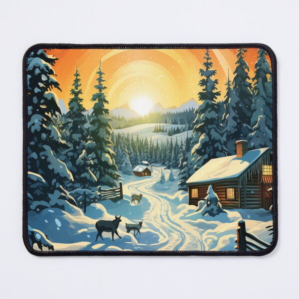 Item preview, A Vintage Travel Illustration of Lapland - Finland  designed and sold by GoodOldVintage.