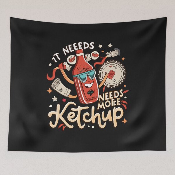 Item preview, Funny Ketchup Art For Men Women Kids Catsup Condiment Lovers designed and sold by Pitchou07.