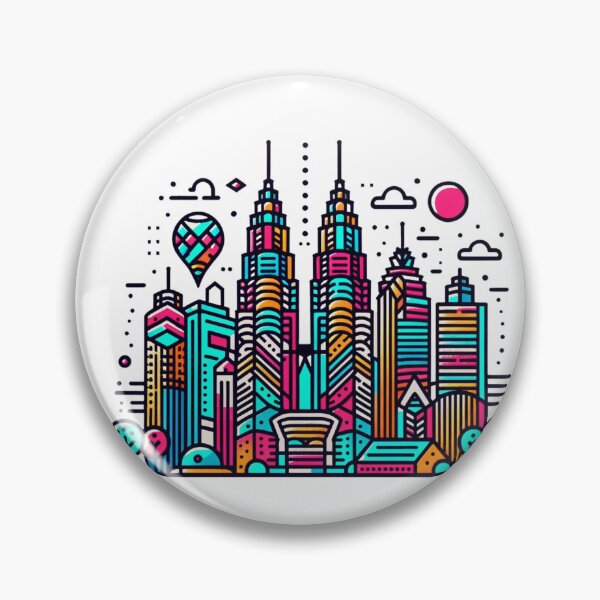 Item preview, KLCC Malaysia designed and sold by Places On Earth.