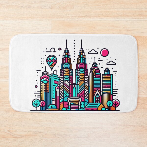 Item preview, KLCC Malaysia designed and sold by Places On Earth.