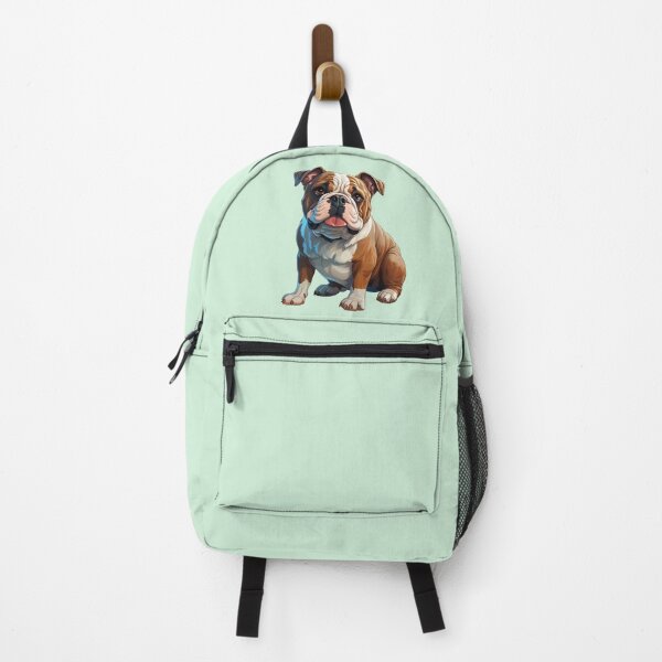 Item preview, British Bulldog Puppy Dog Pet Portrait  designed and sold by FoxTreeDesign.