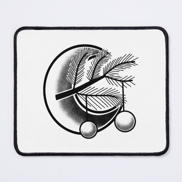 Item preview, Witchy Boho Christmas tree branch Moon designed and sold by jazzydevil.