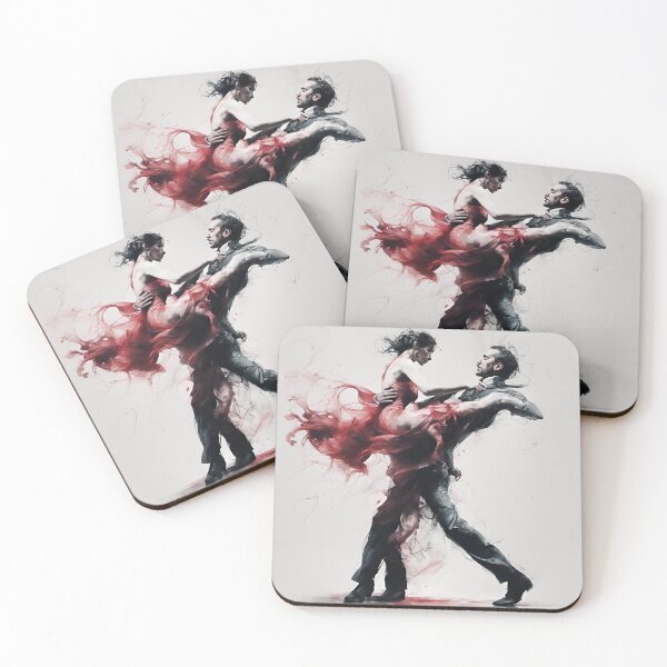 Item preview, Couple dancing a tango designed and sold by florakese.
