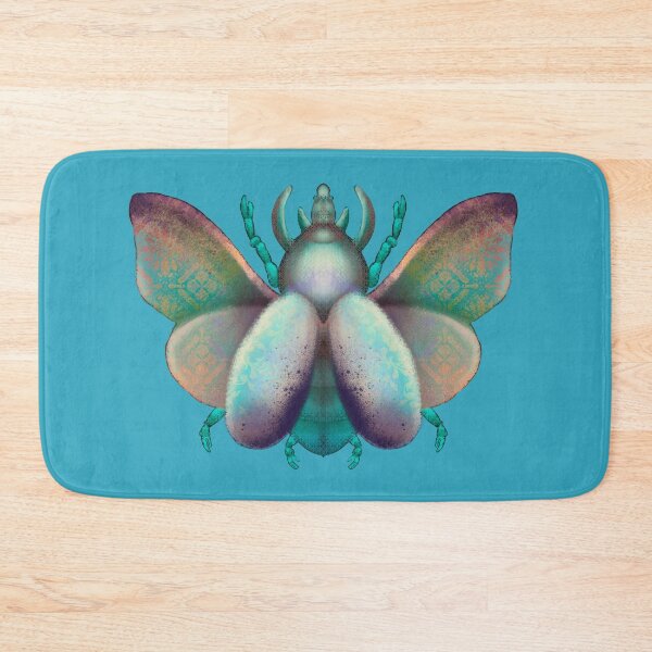 Item preview, Beetle In Flight Pastel Pattern Fantasy designed and sold by FoxTreeDesign.