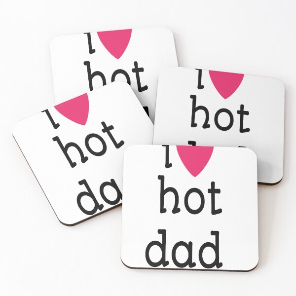 Item preview, i love hot dad  designed and sold by MKshoper.