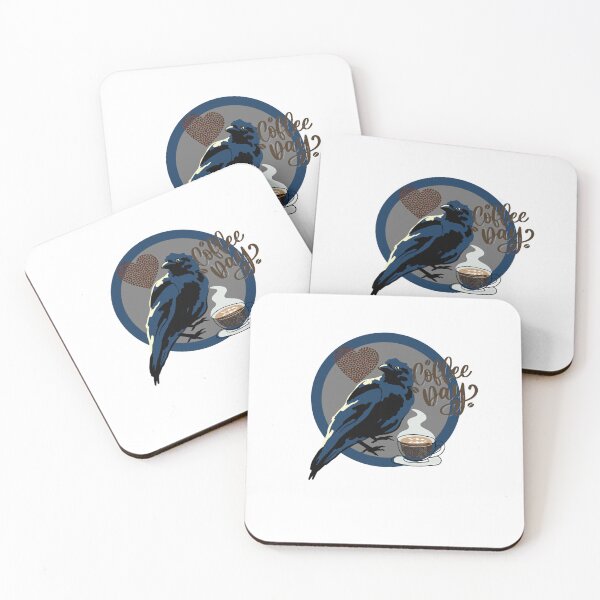 Item preview, cawfee crow designed and sold by Creativity-mer.