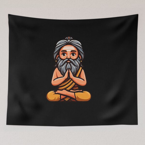 Artikelvorschau, Namaskar des spirituellen Weisen entworfen und verkauft von pixclipart.