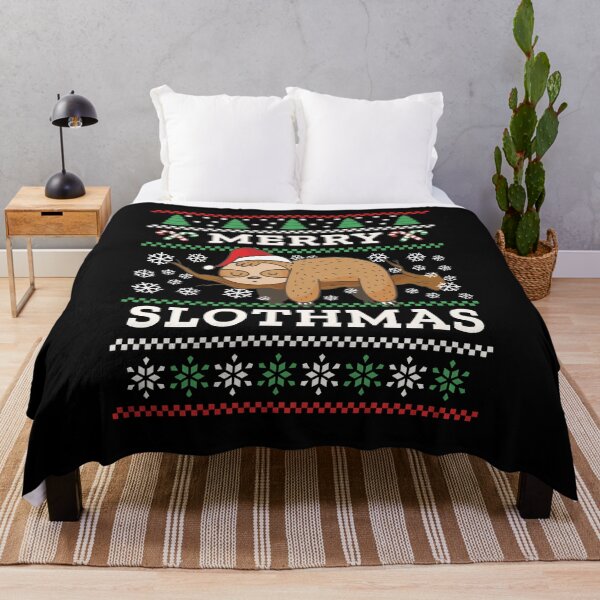 Item preview, Merry Slothmas Lazy Spirit Xmas Santa designed and sold by Betsytiptoe.