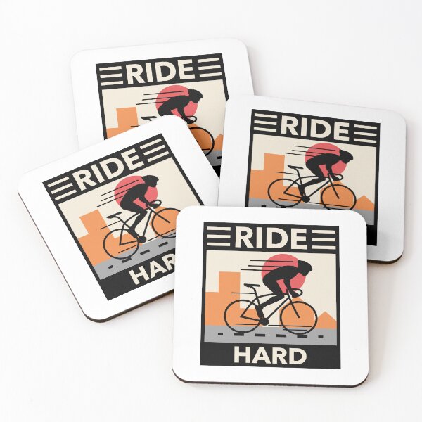 Item preview, Ride Hard - Cycling designed and sold by SnapTees4U.
