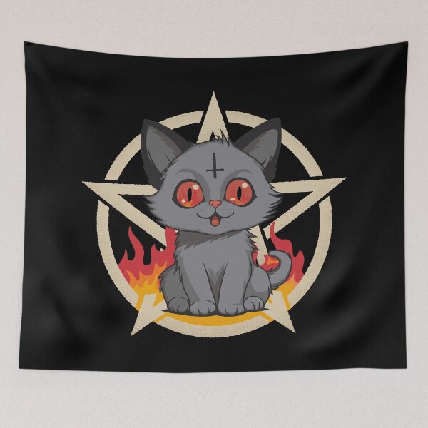 Item preview, Satanic Cat designed and sold by PaulSDesign.