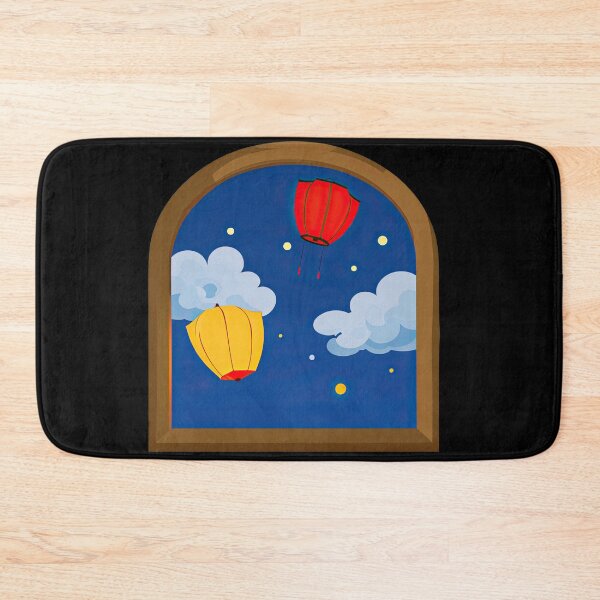 Item preview, Sky Lanterns on Diwali Night designed and sold by pixclipart.