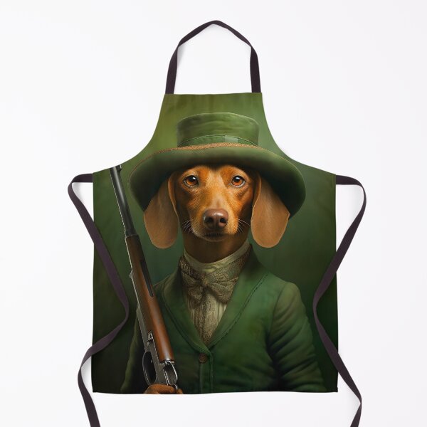 Item preview, Dackel als Jäger designed and sold by Pixelartistin.