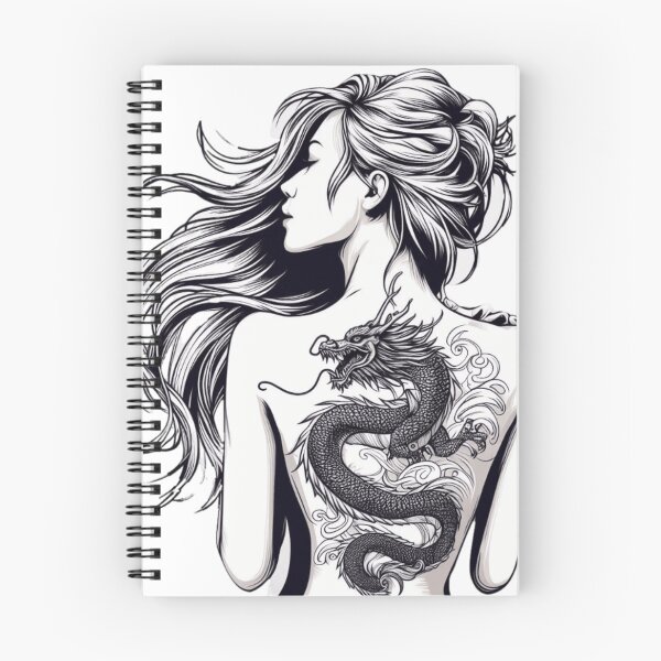 Artikelvorschau, Mädchen mit dem Drachentattoo entworfen und verkauft von ishitastore08.