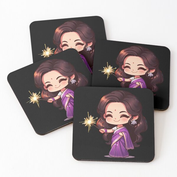 Item preview, Happy Diwali Girl designed and sold by pixclipart.