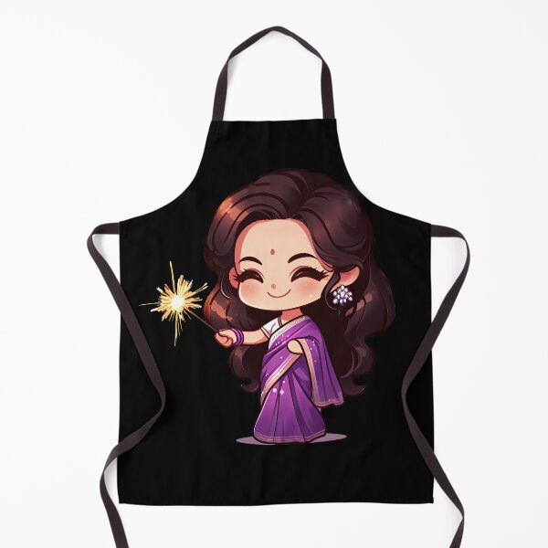 Item preview, Happy Diwali Girl designed and sold by pixclipart.