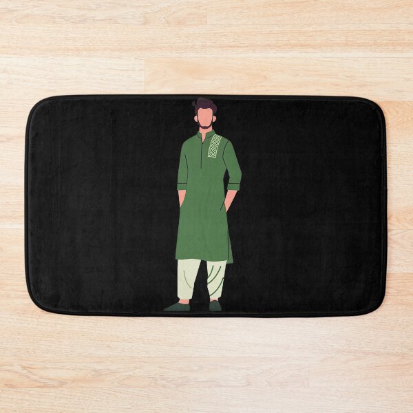 Item preview, Man in Green Salwar Kameez designed and sold by pixclipart.