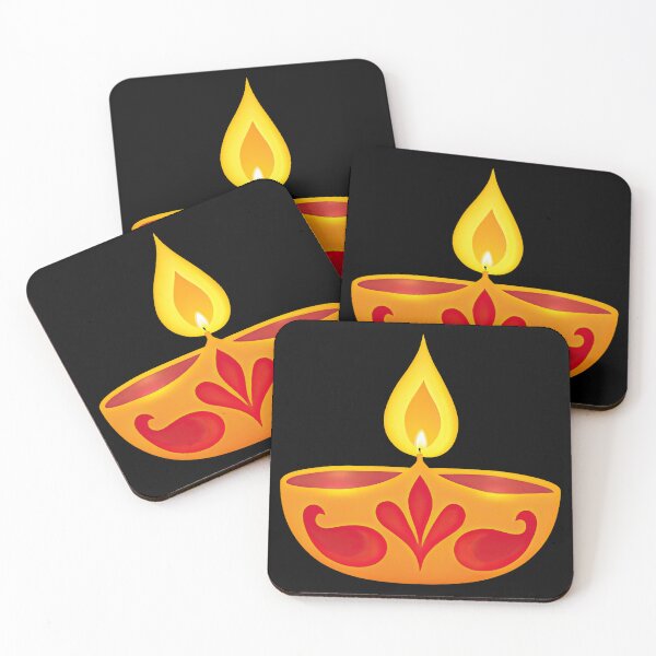 Item preview, Yellow and Red Diya designed and sold by pixclipart.