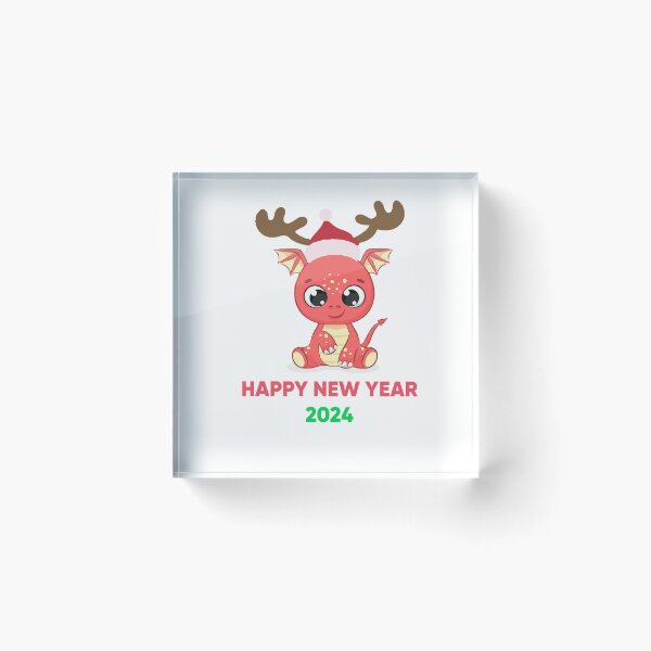 Item preview, happy new year 2024 designed and sold by Suren Zargaryan.