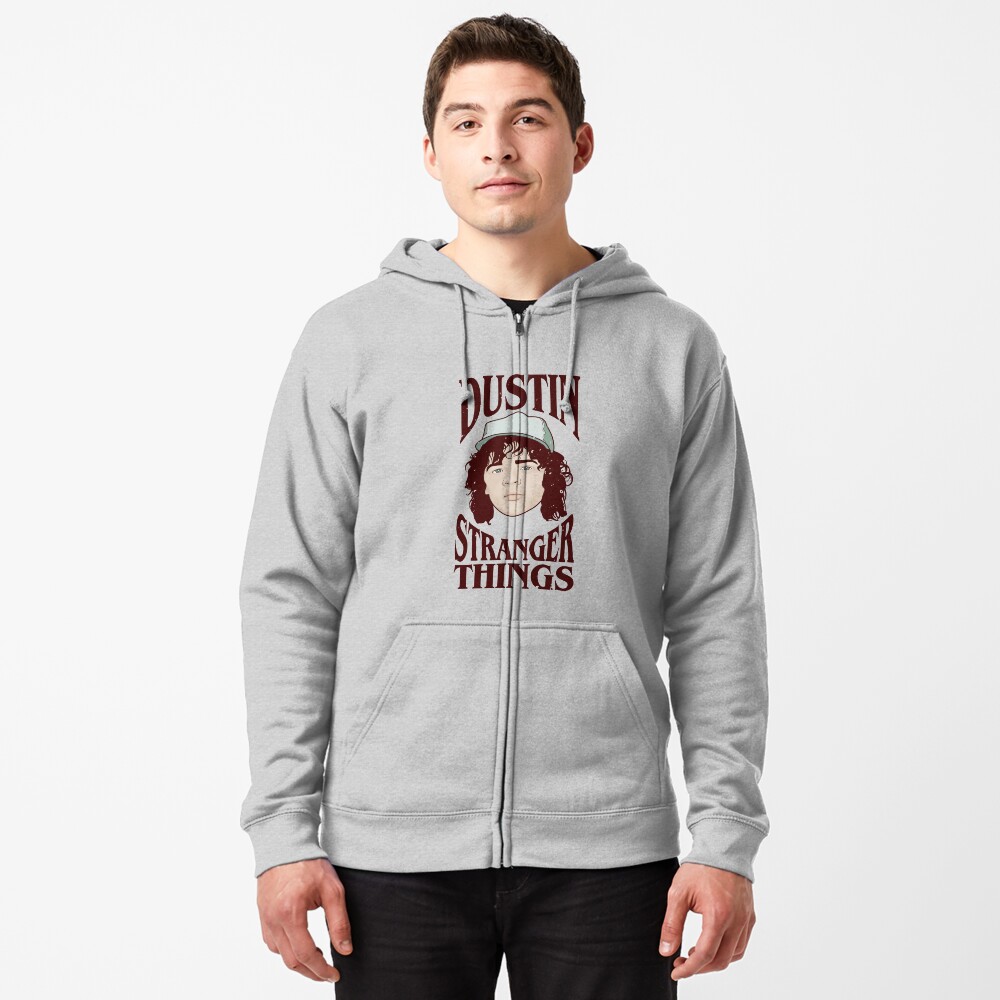 stranger things dustin sweatshirt