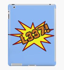 Comic Style Elite L337! iPad Case/Skin