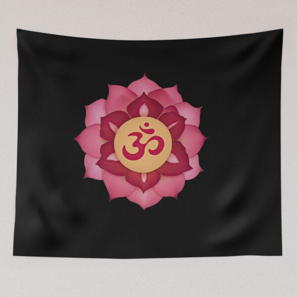 Artikelvorschau, Om-Symbol auf Lotus entworfen und verkauft von pixclipart.