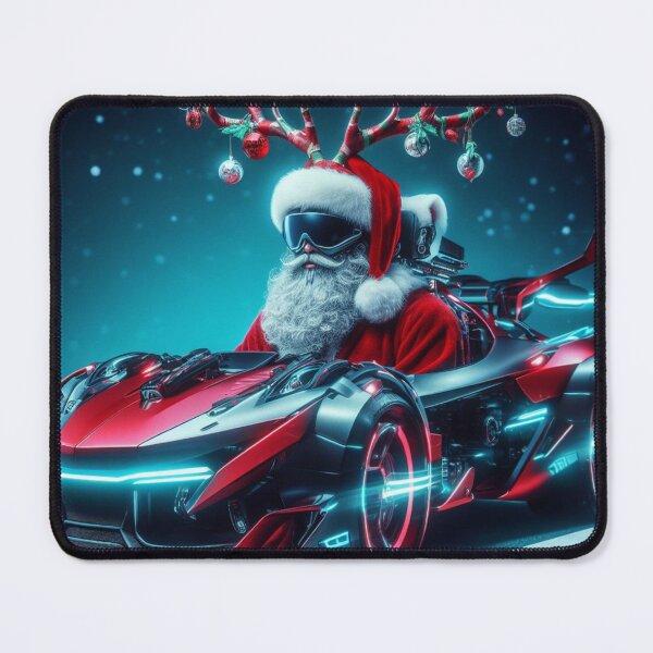 Item preview, futuristic, santa claus designed and sold by KICIART.