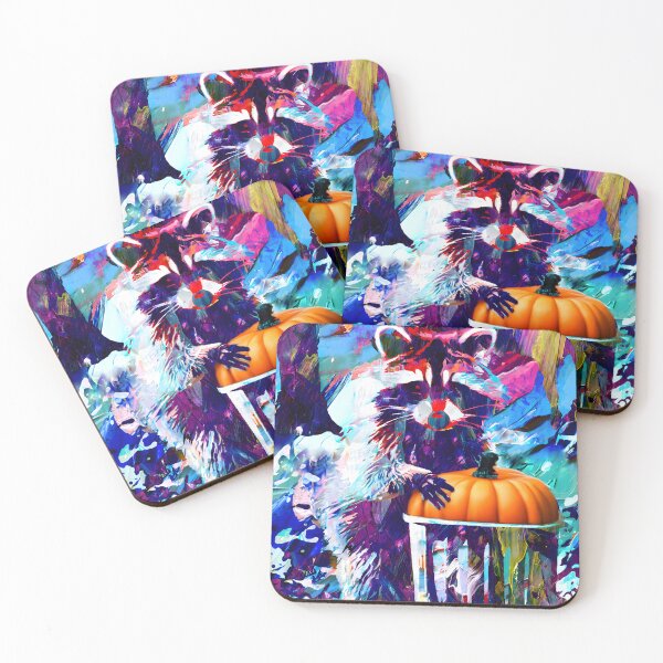 Item preview, Trick Or Trash : Abstract Painting Raccoon. designed and sold by ratchawoot.
