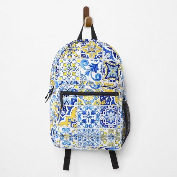 Item preview, Blue and Yellow Portuguese Tile designed and sold by Vânia Rocha.